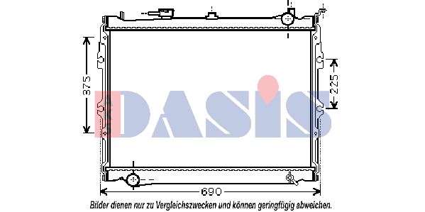 AKS DASIS Radiators, Motora dzesēšanas sistēma 110920N